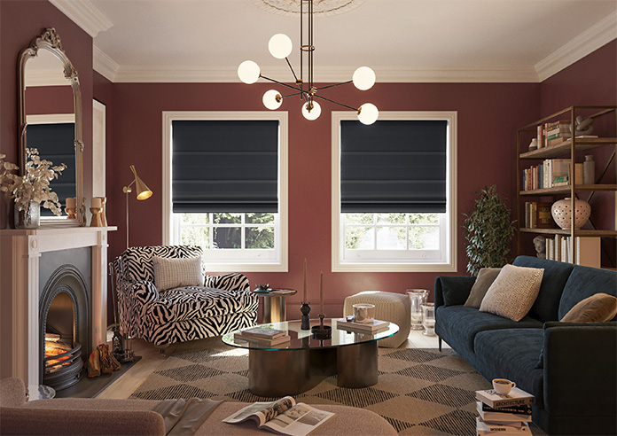 Carina, Raven - Roman Blind - Image 6